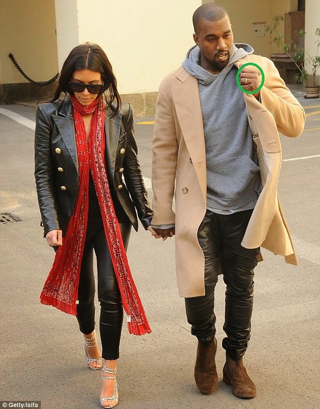 Kanye’s Wedding Band