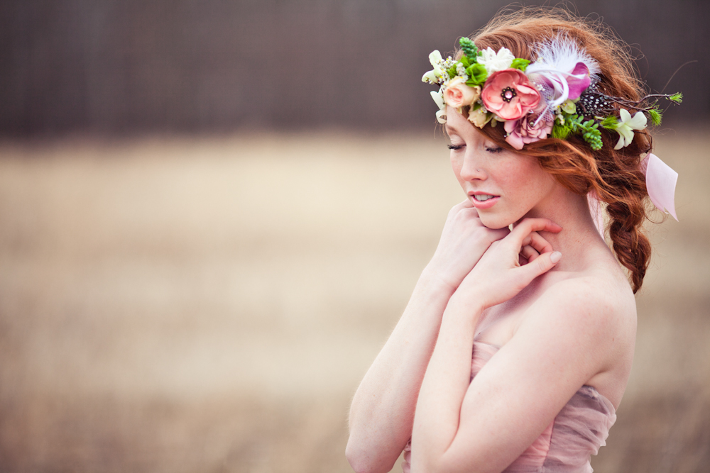 Akiko Floral Artistry Hair Wreath
